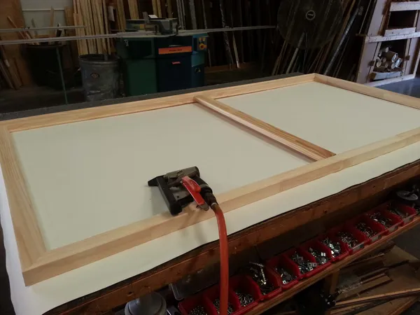 Canvas Stretching - custom picture framing by The Framing Source
